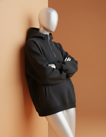 The Alpha Half-Zip Hoodie